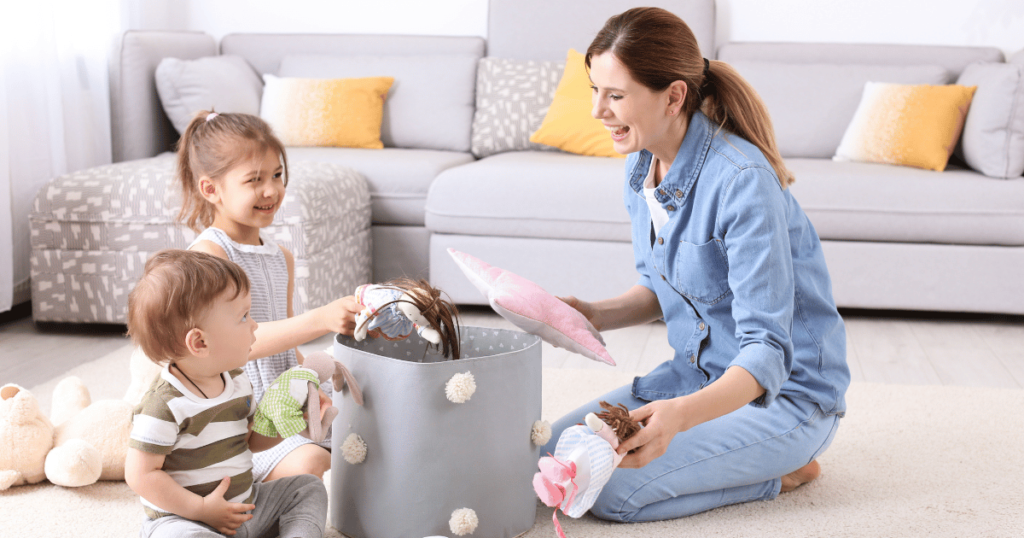 おもちゃの収納を活用すれば部屋も心もスッキリ！