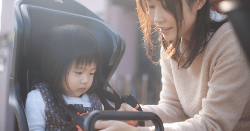 自転車のチャイルドシートカバーが便利なワケ