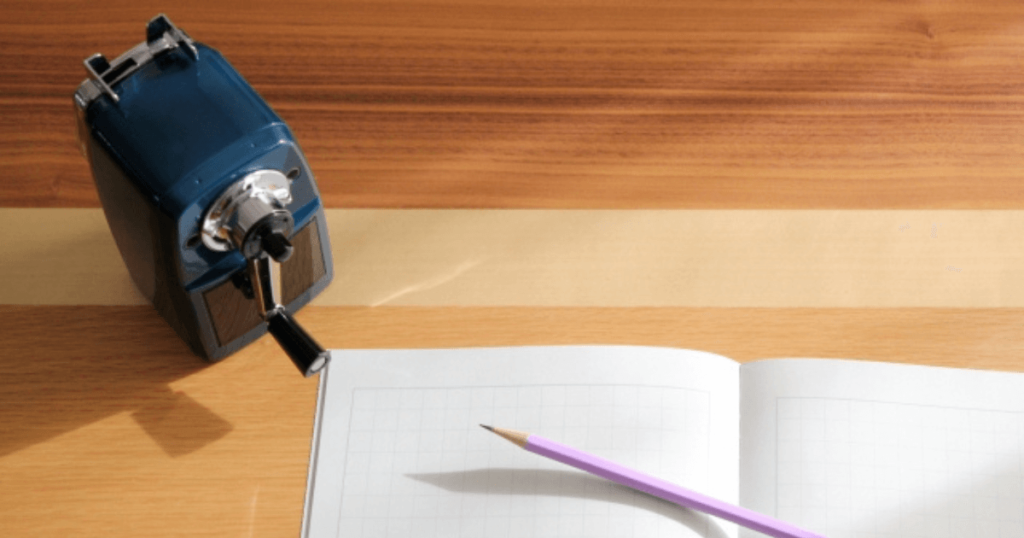 入学準備で知っておきたい鉛筆けずりの種類