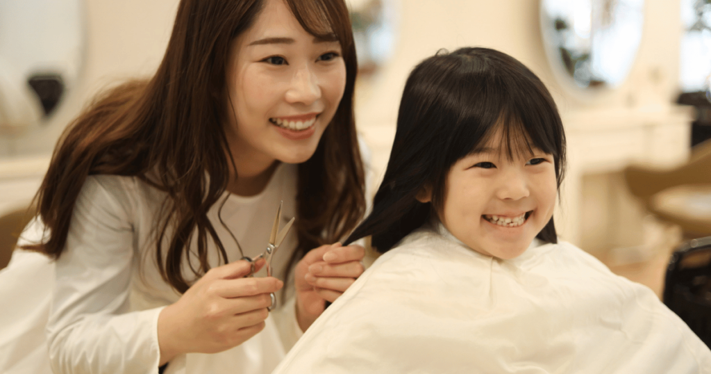 自宅で子供の散髪をするときのコツ